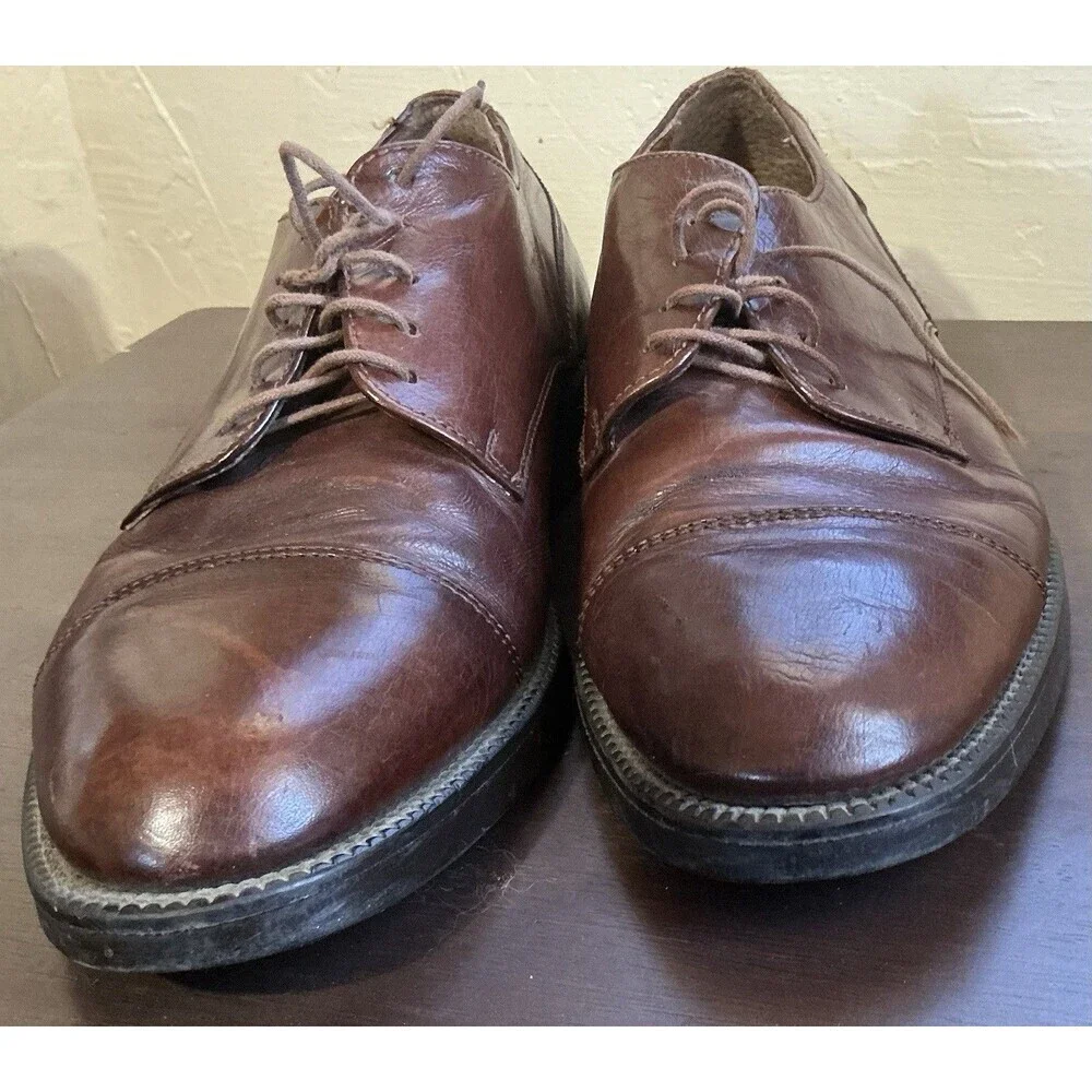 Giorgio Brutini Cap Toe Leather Dress shoes Men’s Size 10